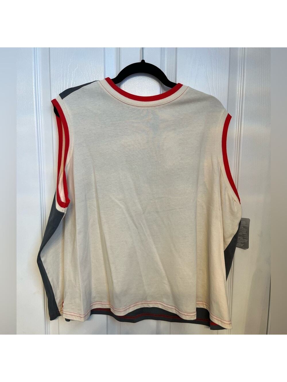 Marvel Basketball Jersey Style Cotton Sweater Vest - Men’s XXXL - NWT